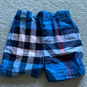 Classic Burberry kids shorts